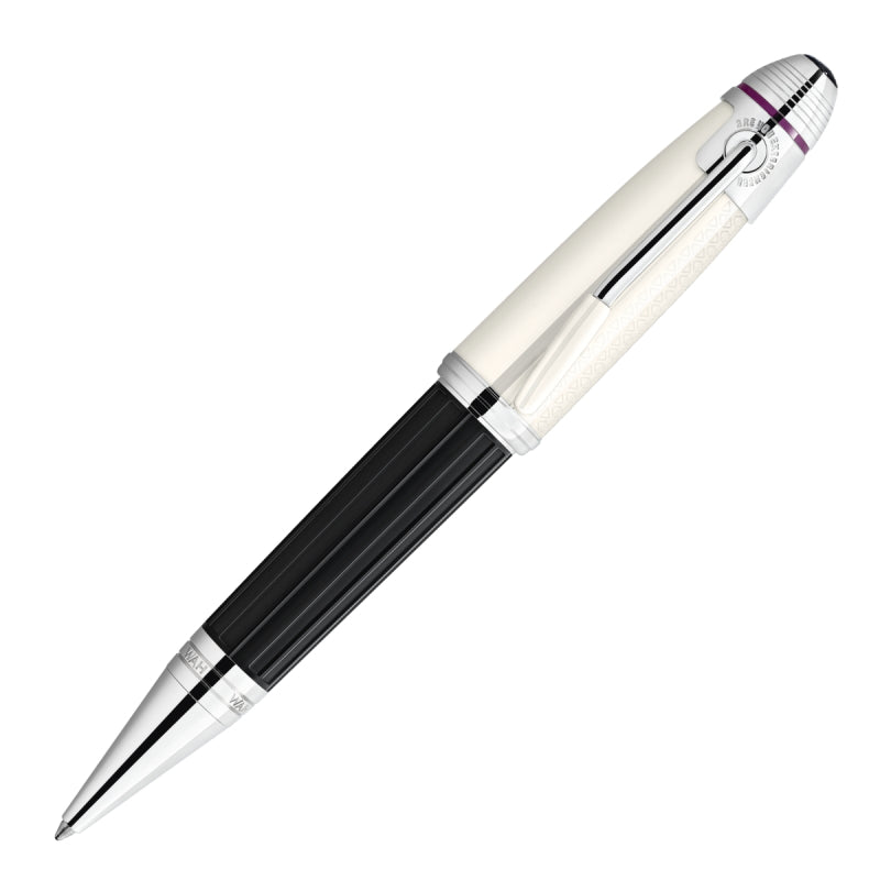 New arrival Top quality white and Black Roller Ball Pen - ballpoint pen - Fountain pen business Office Stationery luxurys write refill pens