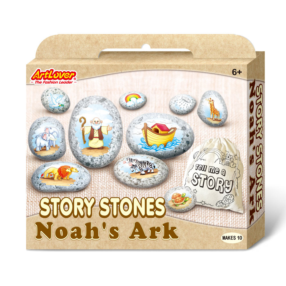 ArtLover® Story Stones Craft Kit - Noah's Ark