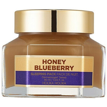 Holika holika Blueberry Honey Sleeping Pack - Nachtgesichtsmaske mit Honig und Blaubeeren - 90 ml