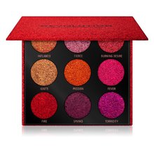 Makeup Revolution Pressed Glitter Compact pro vylepšení iluze očního make-upu – 13,0 g