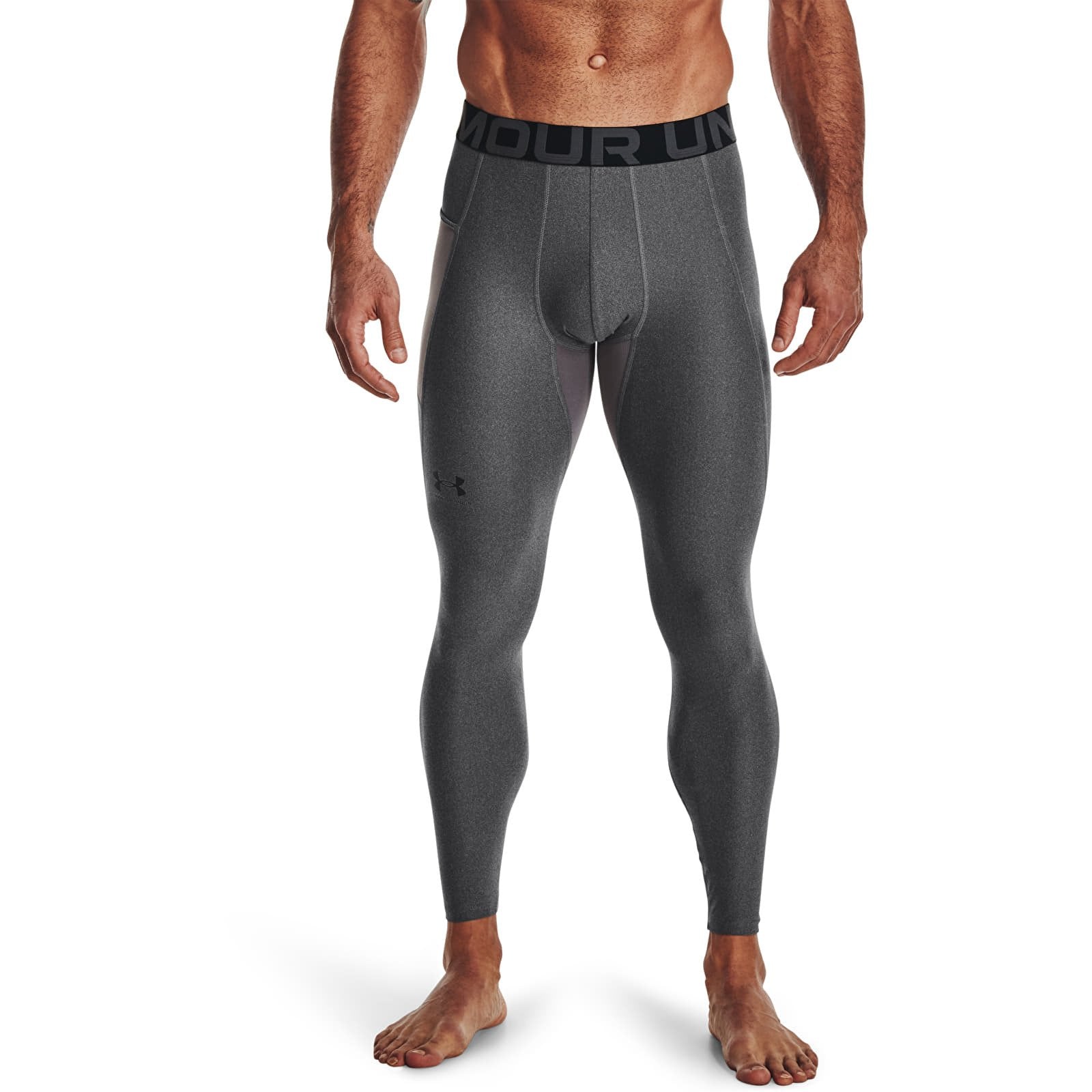 Leggings Under Armour Hg Armour Leggings Carbon Heather- Black XXXXL