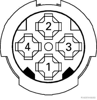 Corrugated Pipe Fastening HERTH+BUSS ELPARTS 50290855