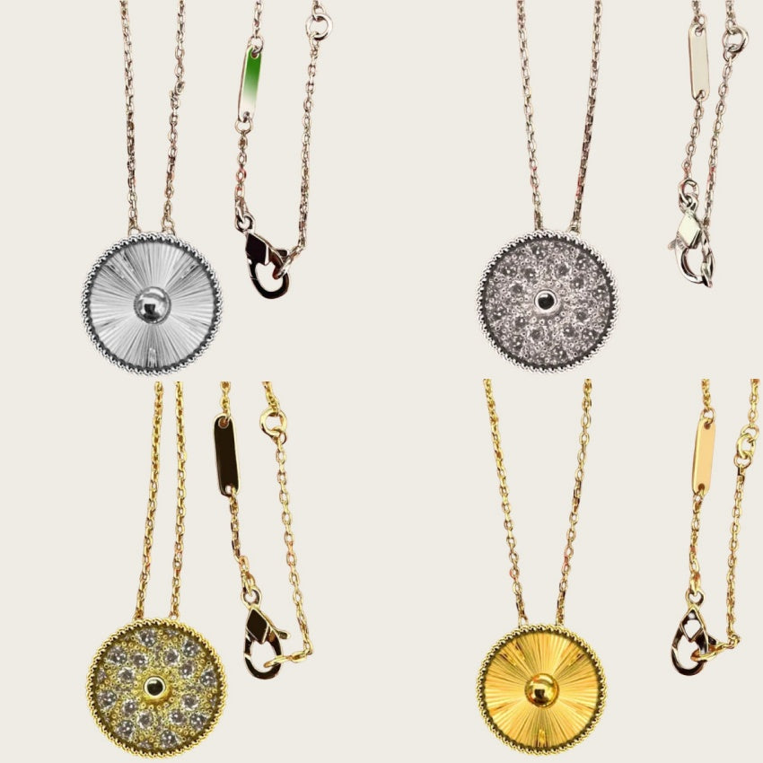 clover necklace for woman necklaces designer moissanite chain with pendant for woman gold chain mens jewelry jewellery mother of pearl 1 flower pend