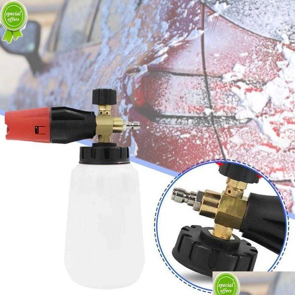 Car Wash Accessories High Pressure Washer Foam Cannon Snow Lance 1-4 Quick Connection For Water Gun Drop Delivery