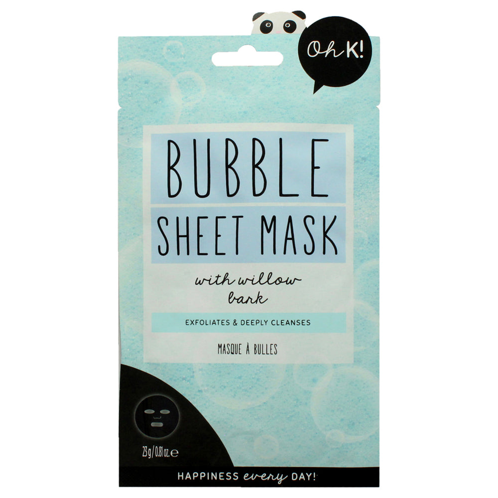 Bubble Sheet Mask with Willow Bark