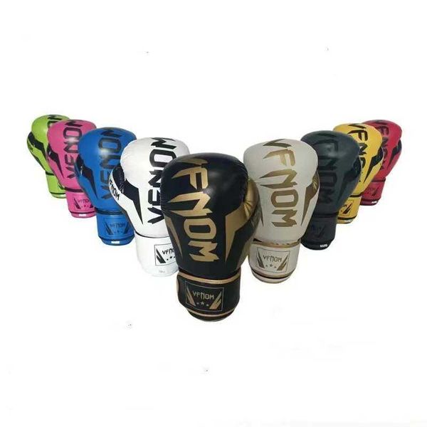 6-10-12-16Oz Kids Adult Boxing Gloves Profional Sanda Muay Thai Fighting Gloves for Men Women Punching Bag Kickboxing GlovesXJ241024