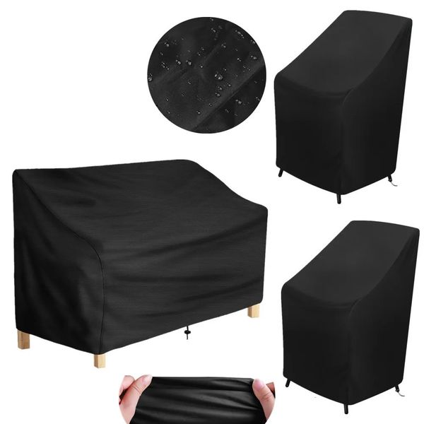 1pc Patio Chair Cover Waterproof Outdoor Garden Furniture Protect Universal Lounge Deep Seat Cover Easy-Going UV Resistant 250210