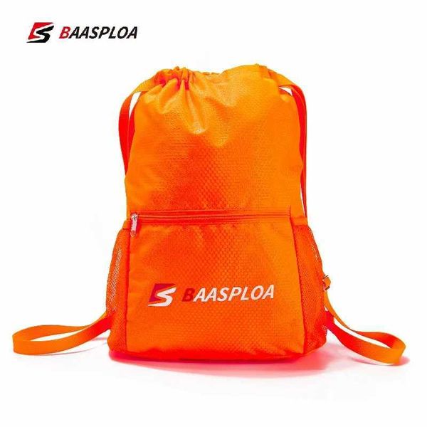 Mens Fitness Bag Drawstring High Capacity Backpack Training Bike Storage Bag Baasploa New Multi purpose Yoga Bag W240906