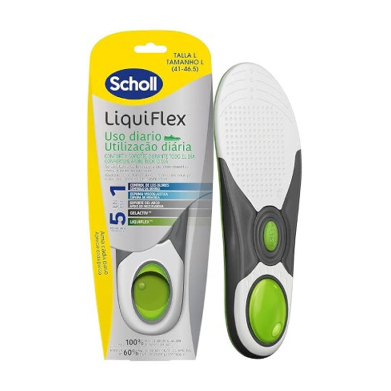 Scholl Plantilla Liquiflex Diaria 2 Unidades Talla L