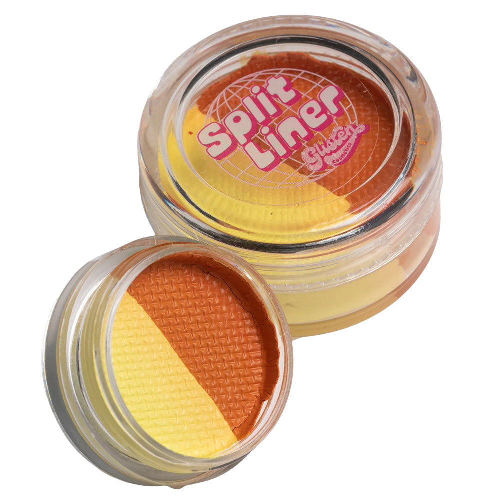 Split Liner - Cookie Dough - Cream & Deep Orange