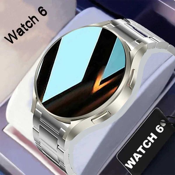 Smartwatch Watch 6 Classic Smartwatch Men And Women Call 1.32 HD 128*160 Health Monitoring Multifunction Sports Business Watches Z241026