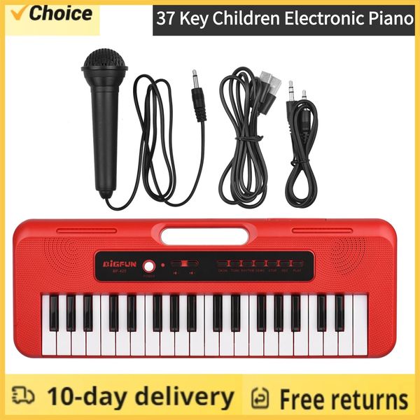 BIGFUN 37 Key Digital Electronic Keyboard Electronic piano Musical Instrument Musical keyboard professional Synthesiz Gifts 241204