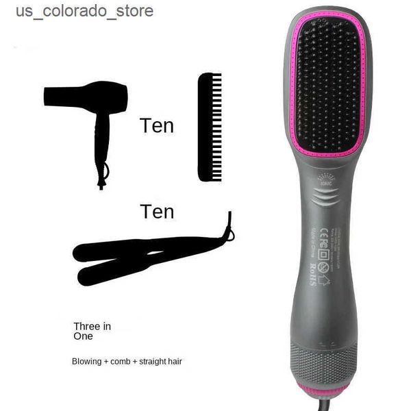 Electric Hair Brushes 3 In 1 Multi-functional Girls Hair Scalp Massage Comb Brushy Hair borstel Scalp Curly Combing Brushes Hairdressing Too