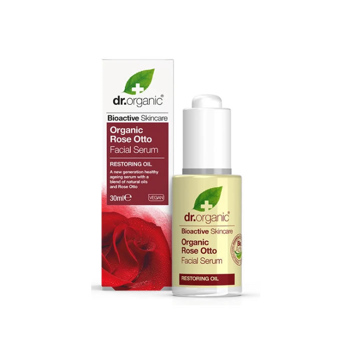 Dr Organic Rose Otto ansigtsserum 30ml
