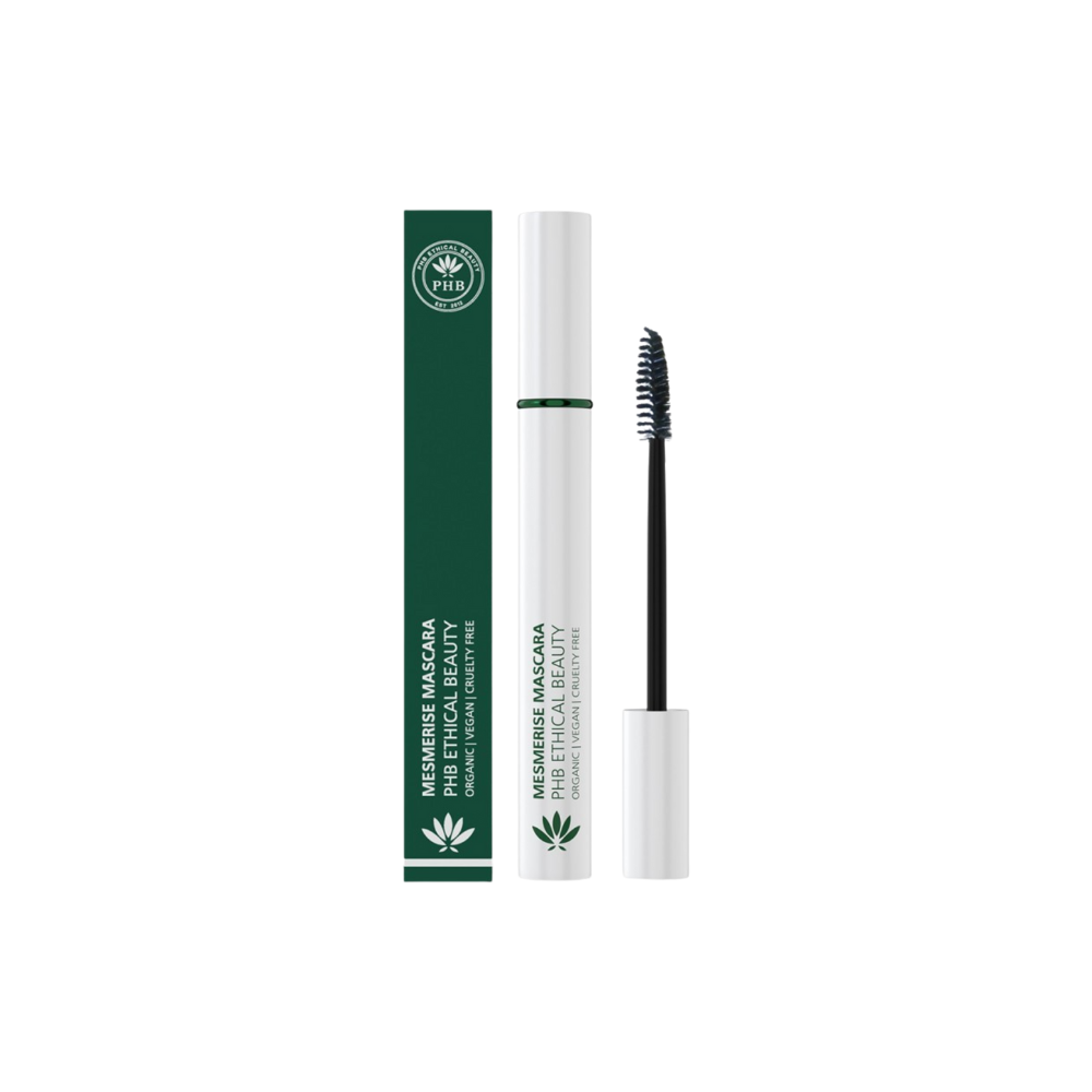 Phb ethical beauty Tusz do rzęs Mesmerise, brązowy (9 g)