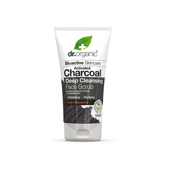 Dr. Organic Gommage Facial au Charbon 125 ml