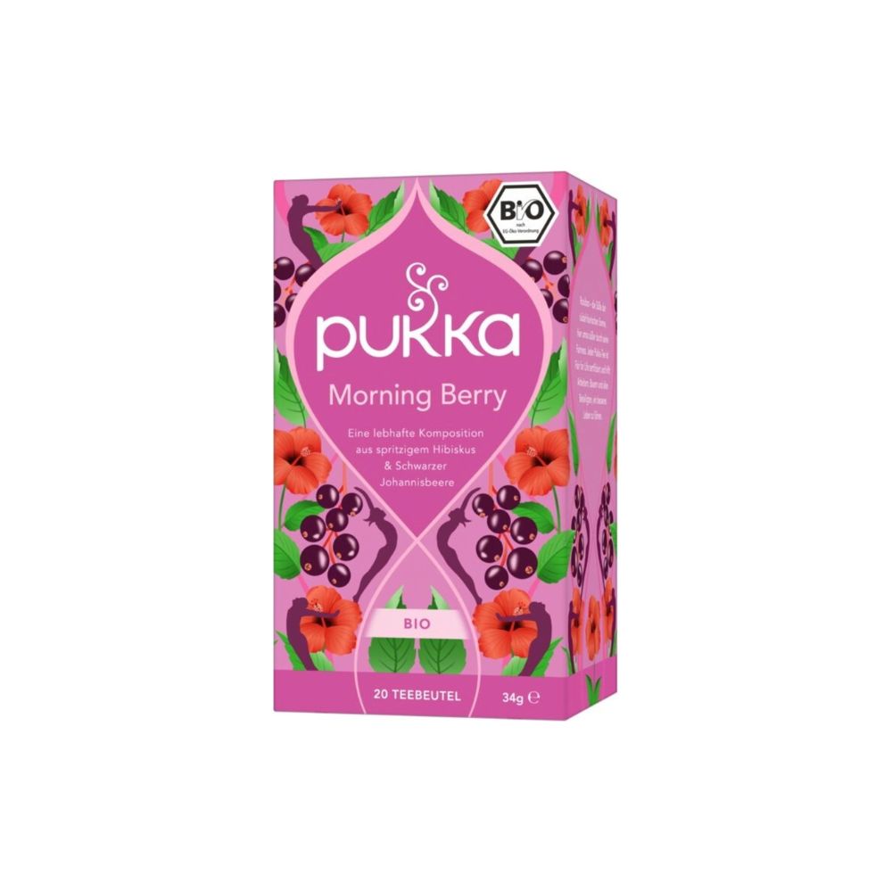 Pukka Ceai de plante cu fructe de pădure bio, 20 de pliculețe (34 g)