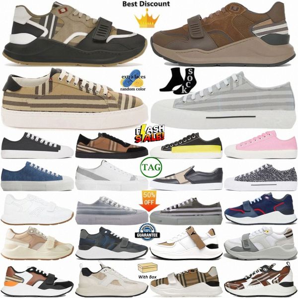 Ramsey Vintage designer Sneakers shoes Check suede shoe trainers sneaker Grey Light Blue Camel Archive Beige Haymarket White Black Print