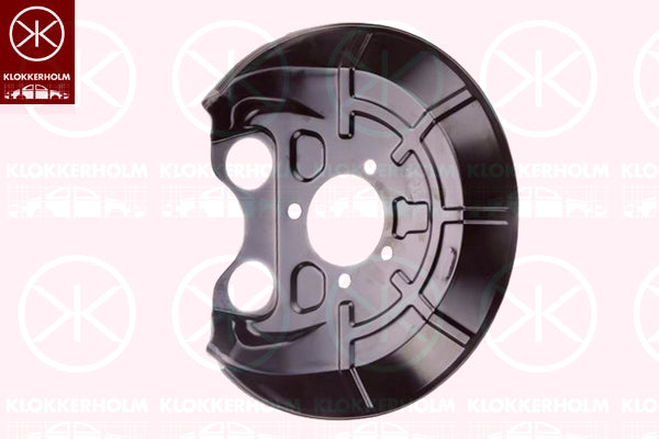 Splash Panel, brake disc KLOKKERHOLM 5078878