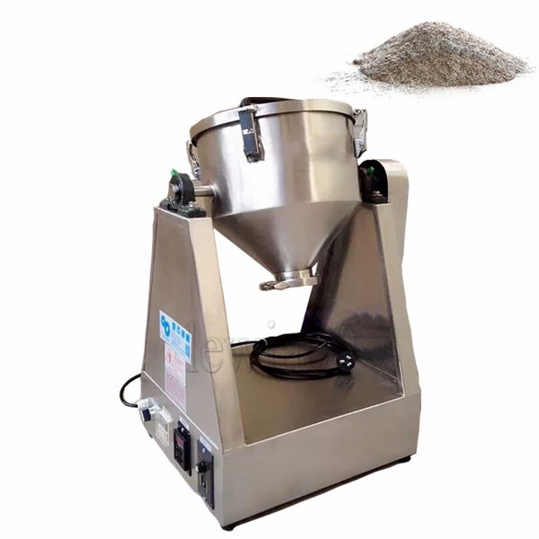 Commercial 3-5kg Stand Dry Powder Blender Granule Seasoning Mixer Gourmet Powder Mixing Machine