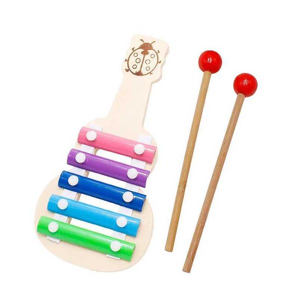 Baby Montessori Toys Wooden Xylophone Infant Musical Instrument Toy Preschool Children Early Learning Educational Toy Kids Games Y240813