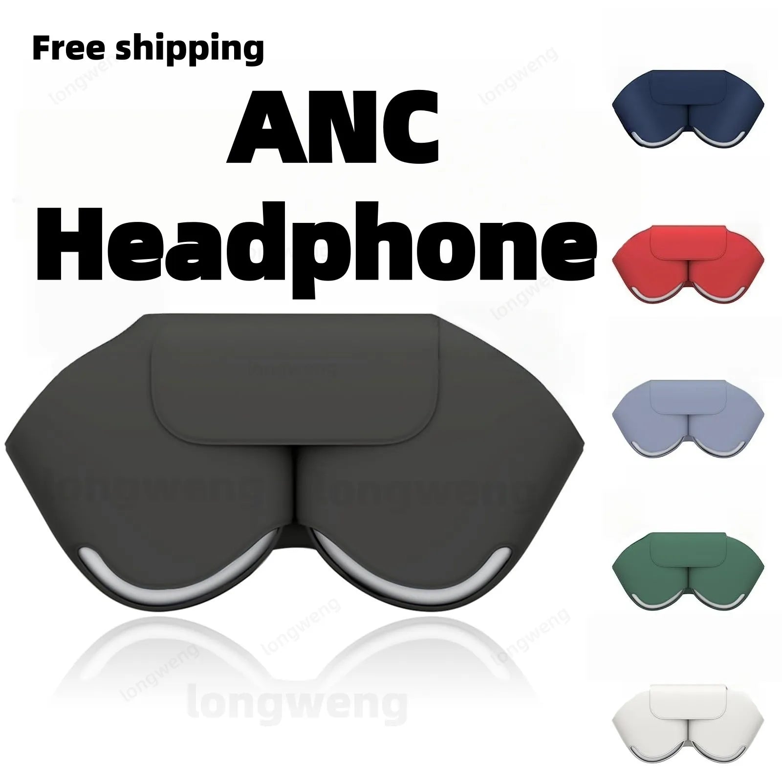 NEW P9 Pro Max Wireless Over-Ear Bluetooth Adjustable Headphones Active Noise Cancelling Stereo Sound Comes with protective case and retail box for