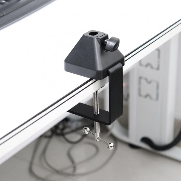 Heavy-Duty Metal Table Mount Clamp Desk Table Mount Clamp for Microphone Arm Stand Holder Desk Lamp Bracket Clamp