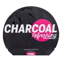 Pink Charcoal Refreshing Sheet Face Mask - 1 piece
