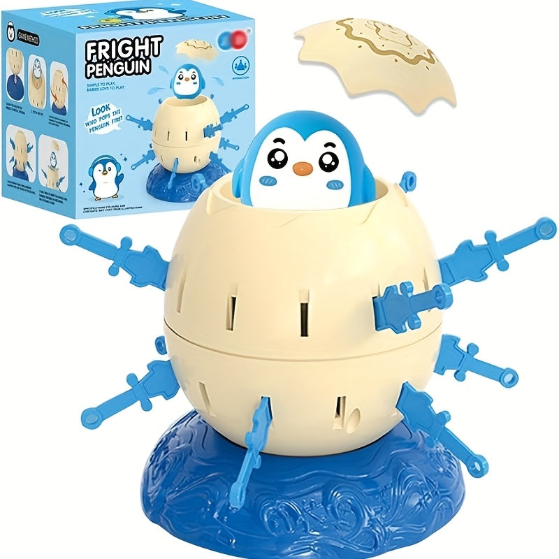 TEMU Mini Pop Up Children's Board Game: Penguin Bucket Edition, Party Game, Family Interactive Game, Desktop Toy, Perfect Birthday Gift, Christmas