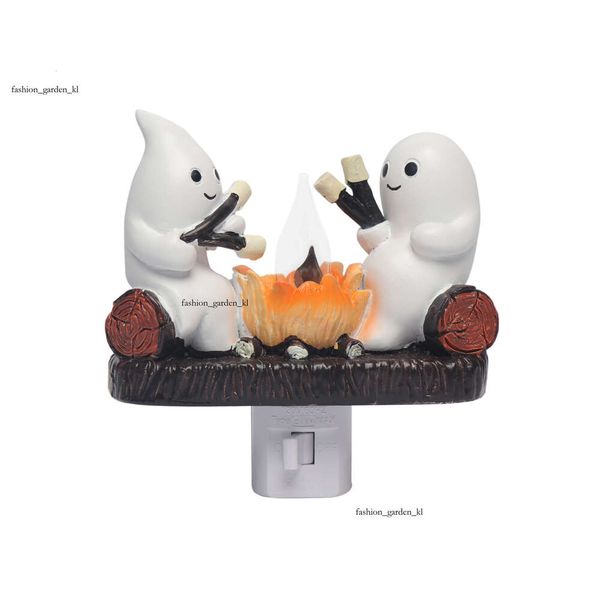 Spot Ghost Bonfire Flashing Night Light Halloween Decoration 294