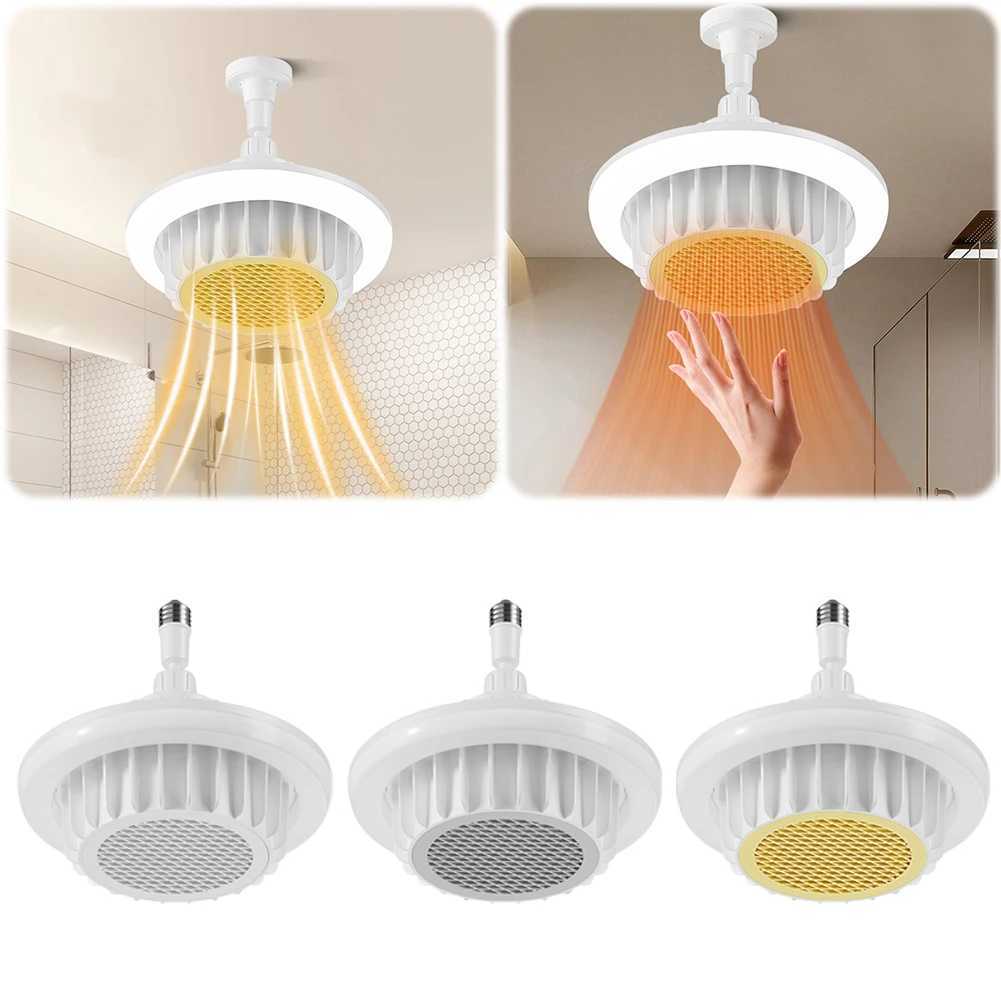 Ceramic Bathroom Heater Remote Control Ceiling Fan with PTC Technology Ceiling Light for Indoor Living Room Bedroom