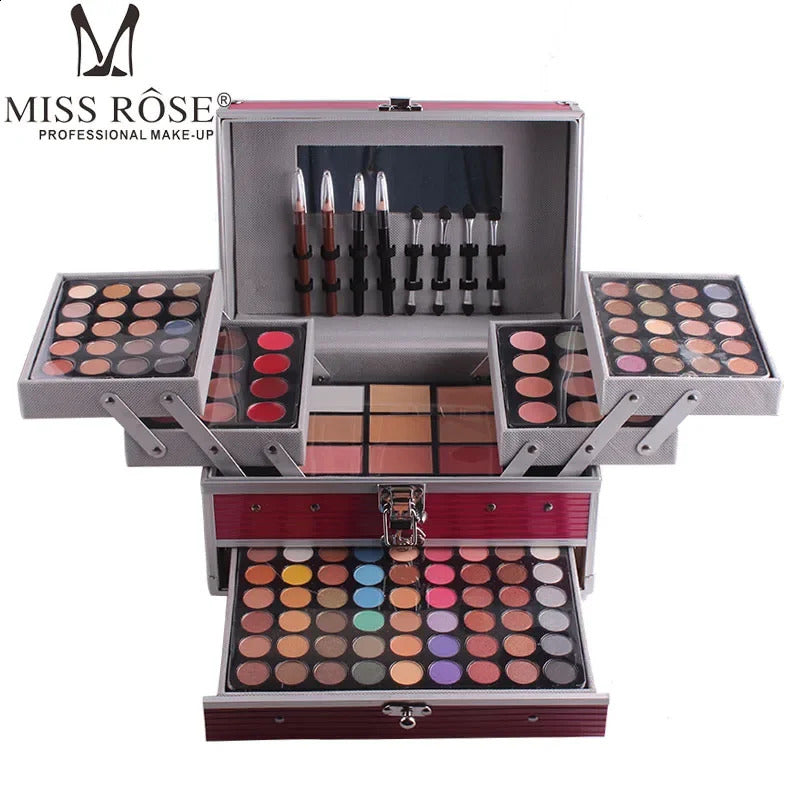 49-190 color makeup set gift box used for female eye shadow eye shadow powder lipstick eyeliner concealer powder blusher makeup set 240919