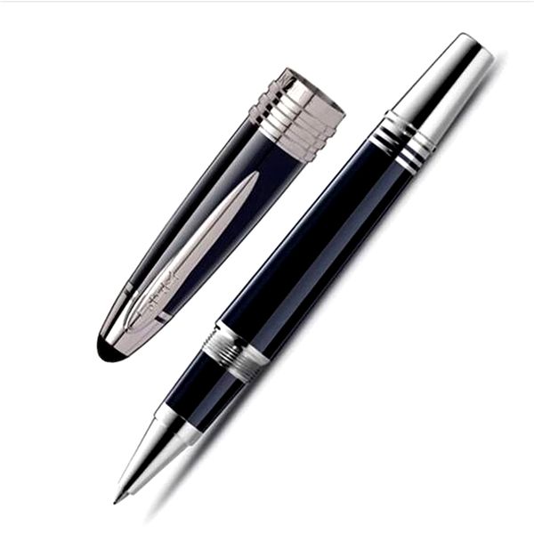 wholesale wholesale John F. Kennedy Dark Blue Metal Ballpoint pen Rollerball Fountain pens stationery office school supplies with Serial Num