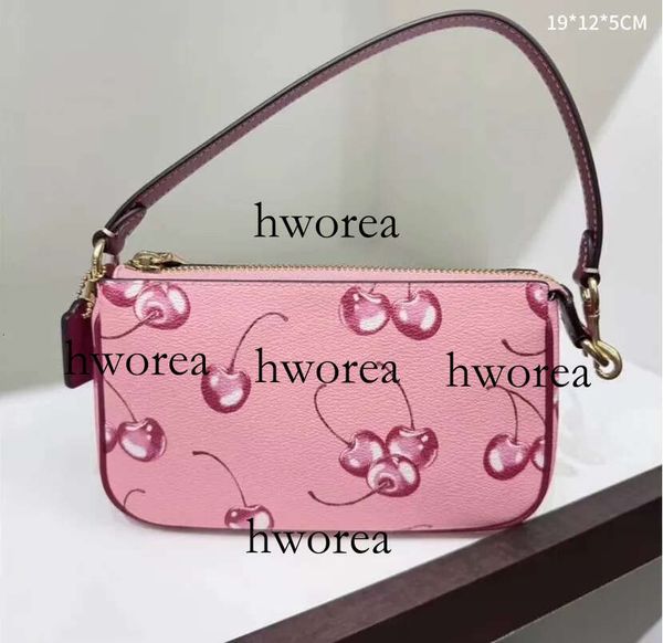 coachcrossbody bag Cherry Teri shoulder Bag Swinger coachhandbags Women Axillary designer handBag fashion bag Purse Genuine leather Top Qual