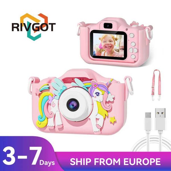 Kids Camera Toys Boys Girls Children Digital Camera For Kid Suitable Toddler Selfie Video Birthday Festival Toy For ChildrenM240803