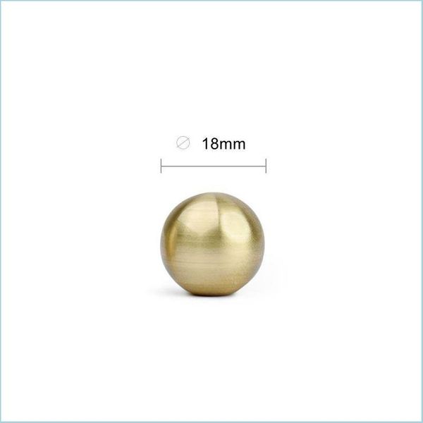 Handles Pulls Modern Ball Brushed Solid Brass Kitchen Cabinet Knobs Handles Furniture Hardware Dresser Der Cupboard Pl Drop Delivery Otc9O
