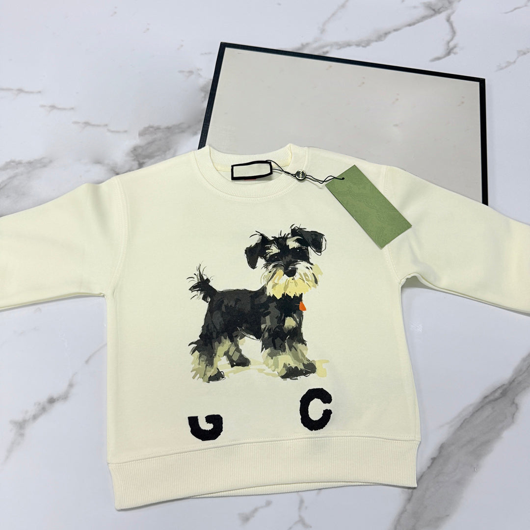 kids sweater designer children animal letter hoodie baby clothes boys girls top hoodie toddler cute kids clothes hoodies zipper luxury clothes CRD25