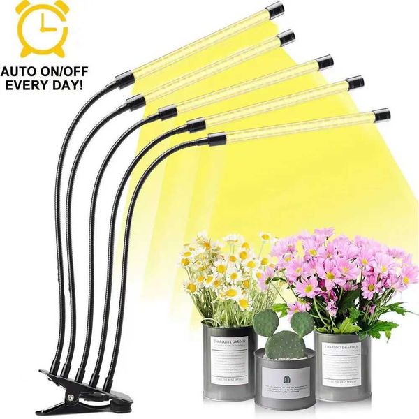 Other Garden Supplies LED USB Grow Light Phytolamp for Plants with Control Full Spectrum 3000K Fitolamp Lights Home Flower Seedling Clip Phy