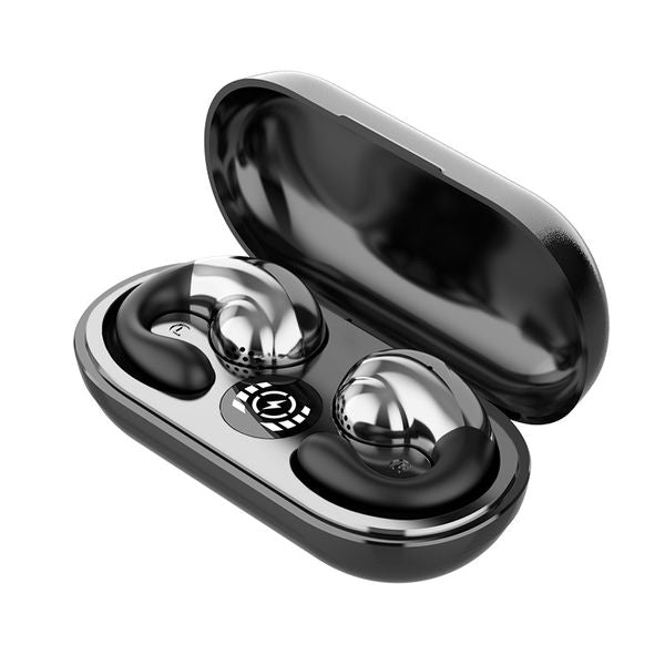 Not-In-Ear Bluetooth Earphones Wireless Headsets Ear Hook HIFI Earbuds With Charger Box Power Display Waterproof Sport Headphones For Xiaomi