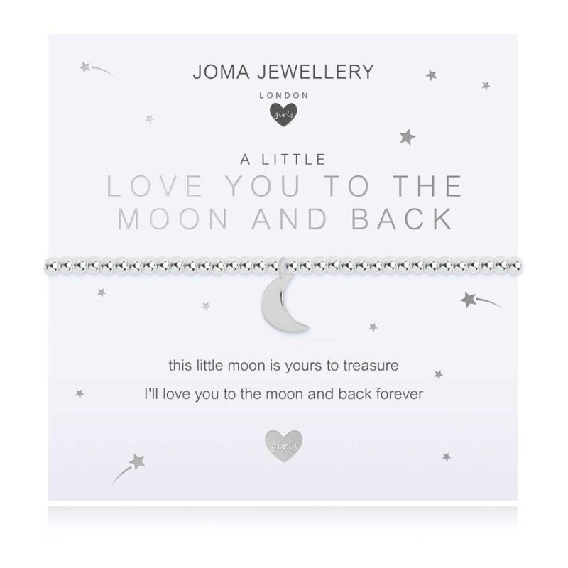 Joma Jewellery Childrens A Little Love You To The Moon And Back Bracelet
