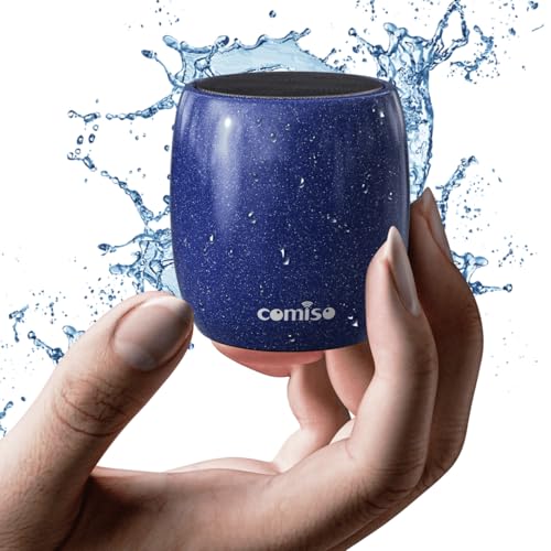 Small Speaker, Bluetooth Speaker with 360°HD Stereo Sound and Robust Bass, Mini Speakers with Hands-Free Call, IP67 Waterproof, Portable Speakers for