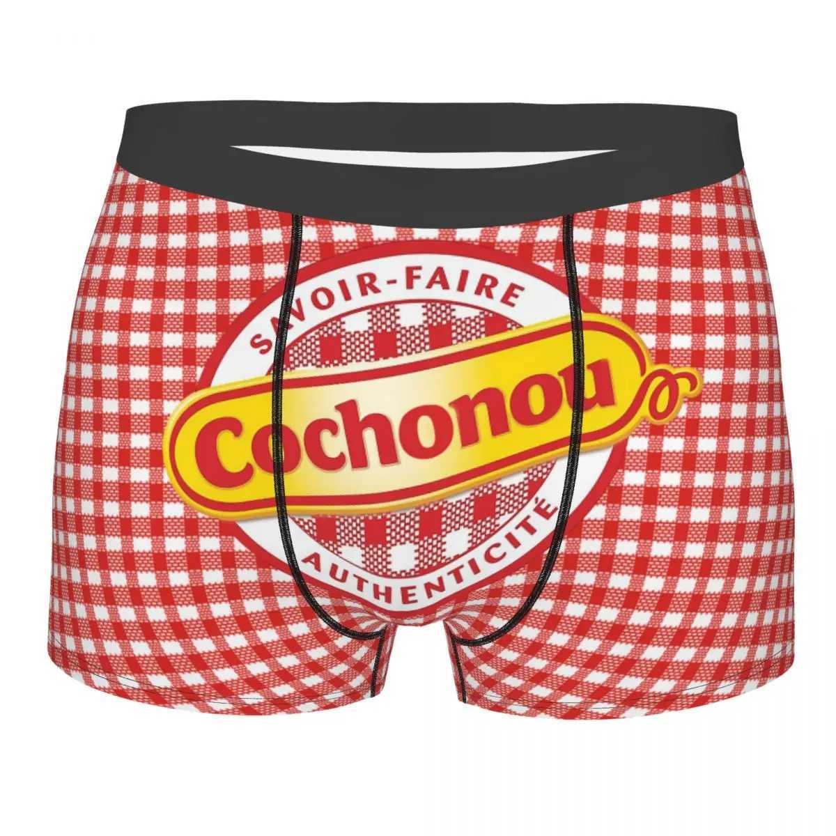 Pig Cochonou Mens Printed Boxing Underwear Cochonou Underwear High Breathability High Quality Gift Creativity W250210