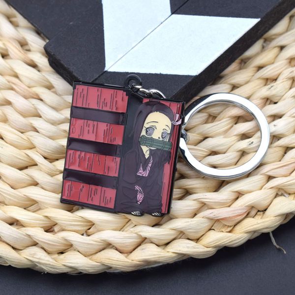 Halloween keychain necklace horror scary gothic japanese game tv keychain movie film science fiction elf keychain Cute Anime Movies Games Ha