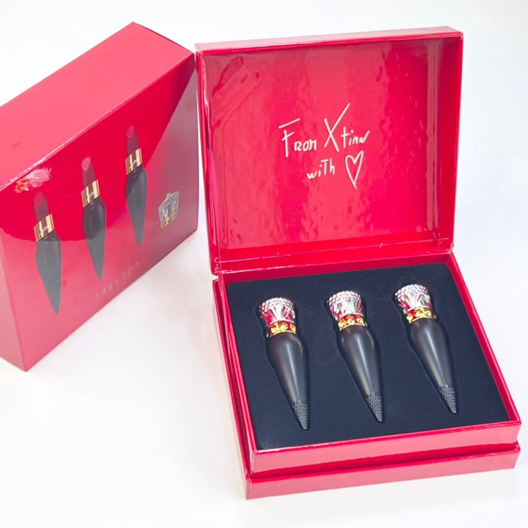 lipstick new diamond version radish tshaped red tube girl lip color container highgrade packaging