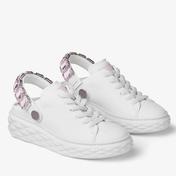 Design de verão Women Women Diamond Sling Sneakers Shoes