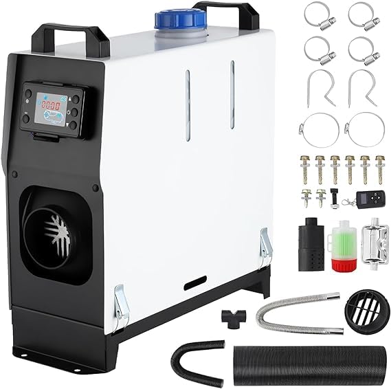 Garvee 8KW 12V Diesel Heater, All-in-One Diesel Air Heater, Portable Diesel Heater with Remote Control & LCD Monitor, Quick Heating for Car,RV,Truck, 