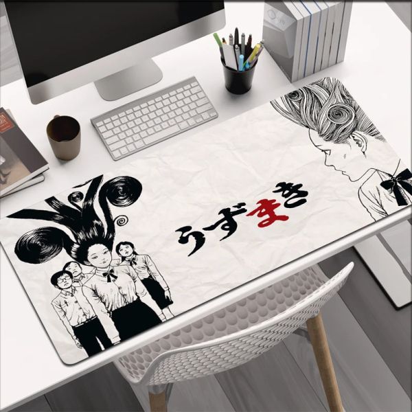 Mousepad Xxl Junji Ito Tomie Kawakami Anime Mouse Pad Gamer Deskmat Computer Accessories Desk Mat Game Mats Gaming Mause Office