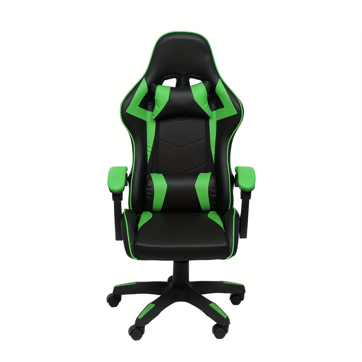 TEMU 1pc Ergonomic Gaming Chair, Reclining High Chair With Adjustable Headrest & Lumbar Support, Swivel Rolling Computer Desk Chair For Video Games,