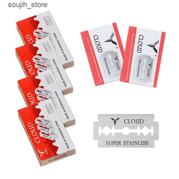 Razors Blades Meisha Double Edge Shaving Blade 10-20-50 Pieces Safety Razor Blade Stainless Steel Straight Razor Blades For Face Shave C0011