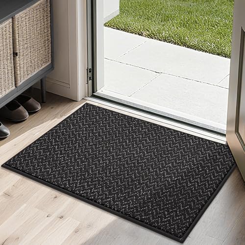 COSY HOMEER-Door-Mat 20" x 32" Non Slip Absorbent Entryway Rugs Dirt Trapper Doormats Washable Entrance Mats Low Pile Welcome Floor Mat for Front Back